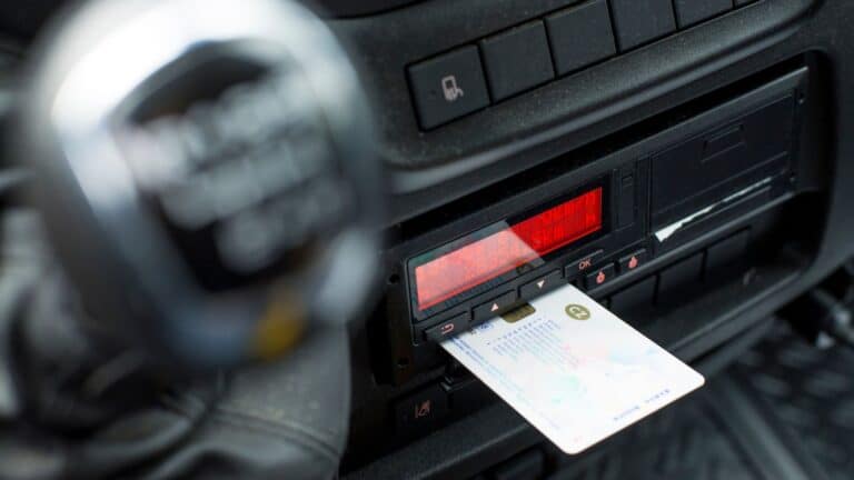 Tachograf w busie do 3,5 t w Niemczech