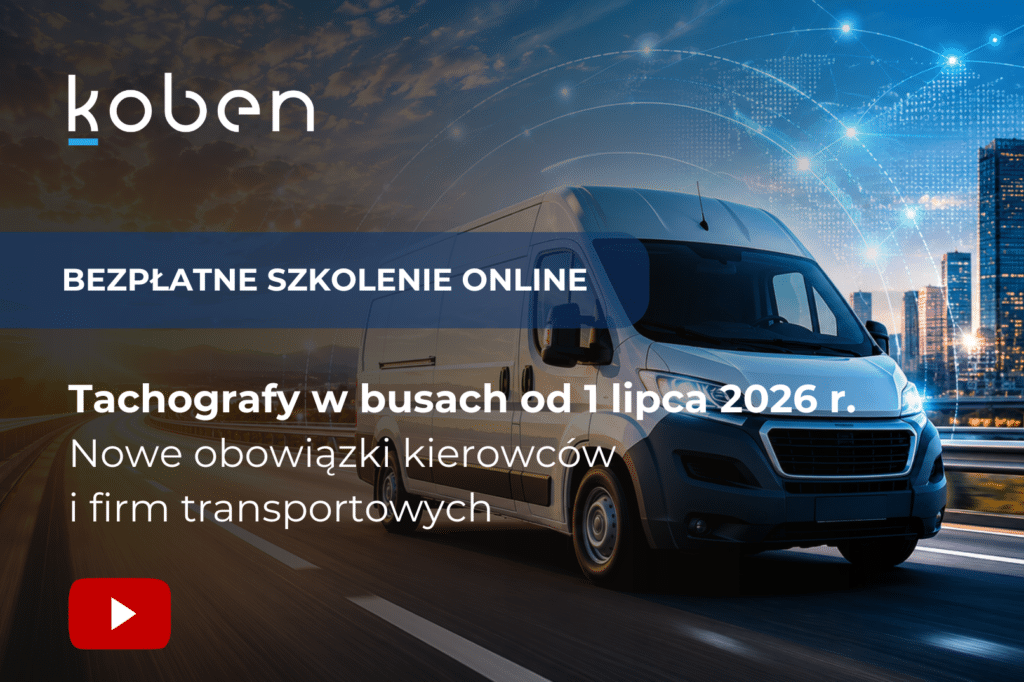 Tachografy w busach od 1 lipca 2026 r. – nowe obowiązki kierowców i firm transportowych
